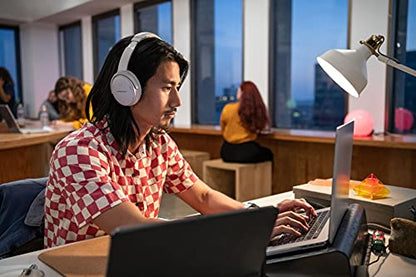 Bose QuietComfort 45 Noise Canceling Bluetooth Headphones (White Smoke) (Renewed) - color: White Smoke
