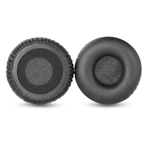 Replacement Ear Pads Cushions for Sony WH-CH510 Headphones | Earmuffs with Protein Leather, Noise Isolation Foam Accessories- Black