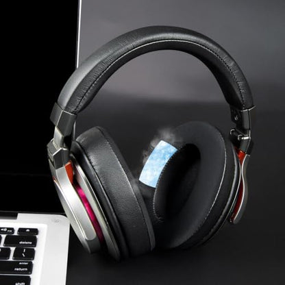 SOULWIT Earpads for ATH M50X/M40X, HyperX Cloud 2/3/Alpha, MDR-7506, Arctis 7/9/5/Nova 7/Pro Wired, G Pro X, Sennheiser HD280, Razer Kaira/Barracuda/Kraken Series, Turtle Beach Stealth,Cooling Gel-B - color: Black