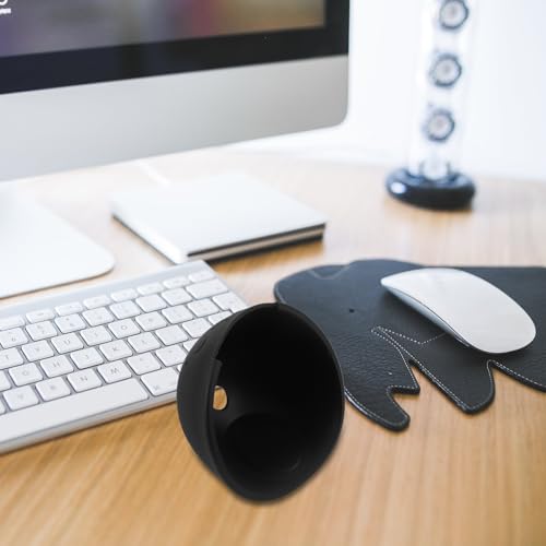 DOITOOL Silicone Echo Speaker Cover: Smart Speaker Protective Case Waterproof & Dustproof - Silicone Protector Portable Compatible for Amazon - color: Black