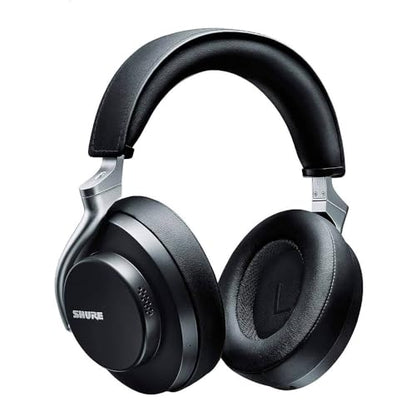 Shure AONIC 50 Wireless Noise Cancelling Headphones, Premium Studio-Quality Sound, Bluetooth 5 Wireless Technology, Comfort Fit Over Ear, 20 Hours Battery Life, Fingertip Controls - Black - color: Black, style: Gen 1