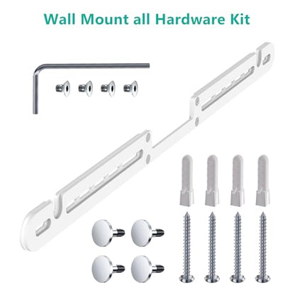 WALI Soundbar Wall Mount for Sonos Arc and Sonos Arc Ultra, White - color: White