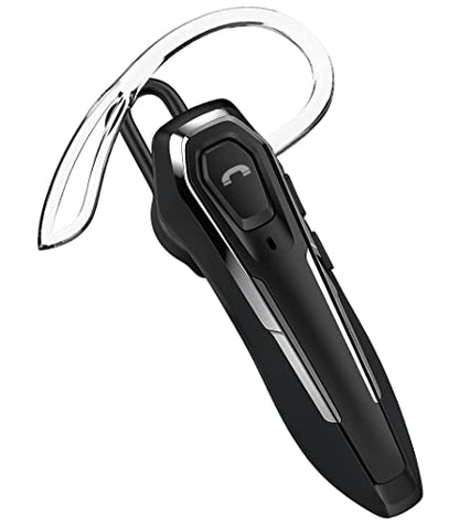 Micool Trucker Bluetooth Headset, Noise Cancelling, 30H Talking Time,12g Ultra Light, Hands Free Bluetooth Earpiece for Cell Phones/PC, Wireless Single Ear Bluetooth Headset Earpiece
