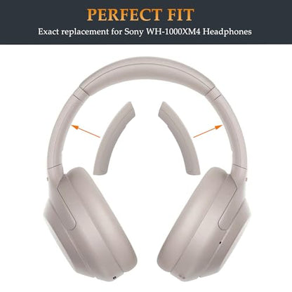 WH-1000XM4 Slide Covers Same as the OEM XM4 Side Covers Accessories Replacement Parts Compatible with Sony WH-1000XM4 Noise Cancelling Headphones (Silver) - color: Silver