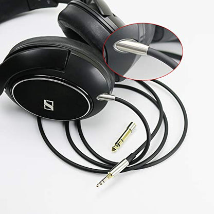 NewFantasia Replacement Audio Upgrade Cable Compatible with Sennheiser HD598, HD598Cs, HD560s, HD598SE, HD620S, HD400PRO, HD599, HD569, HD579, HD505 Headphones 3meters/9.9feet - size: 9.9 ft
