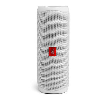 JBL FLIP 5 Waterproof Portable Bluetooth Speaker - White (Renewed) - color: White