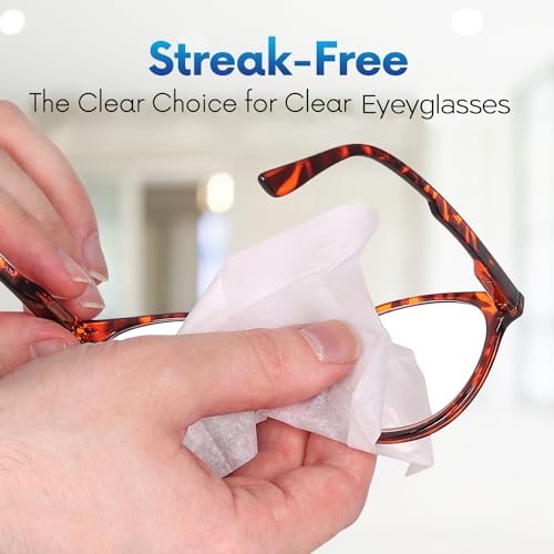 OPTEEL Screen Cleaner Wipes – Quick Dry, Streak-Free Screen Wipes for Electronics, Phones, Computers, Cameras, and All Lenses, Soft & Gentle, 300ct, Pre-Moistened & Individually Wrapped - size: 300 Count