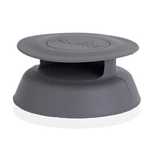 Budley - Tangle-Free Earphone/Earbud Case Compact Storage System, Silicone (Gray, Set of 1) - color: Gray