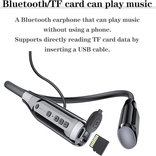 Kinobo Neckband Bluetooth Headphones，6.0 Bluetooth 120 Hours Playtime，IPX7 Sports Waterproof Earbuds with Microphone Noise Cancelling with TF Card Slot ，HiFi Stereo (Black) - color: Black
