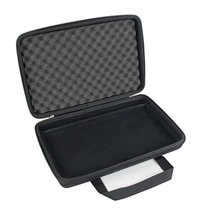 Hermitshell Hard Travel Case for Akai Professional MPK Mini MK3 25 Key USB MIDI Keyboard Controller (Black) - color: Black