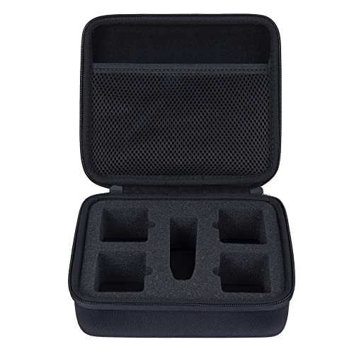 co2CREA Hard Case for Xvive U4 U4R U4R2 U4R4 Wireless Monitoring System | IEM System Transmitter Beltpack Receiver Compatibility, Portable Travel Case Replacement, Protective Storage Bag - size: for Xvive U4R4