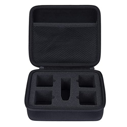 co2CREA Hard Case for Xvive U4 U4R U4R2 U4R4 Wireless Monitoring System | IEM System Transmitter Beltpack Receiver Compatibility, Portable Travel Case Replacement, Protective Storage Bag - size: for Xvive U4R4