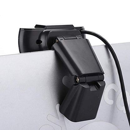ciciglow Webcam,720P Computer Camera,USB 2.0 with Built-in Sound-Absorbing Microphone,Supports a Variety of Video Conferencing Software,Suitable for Laptop Desktops