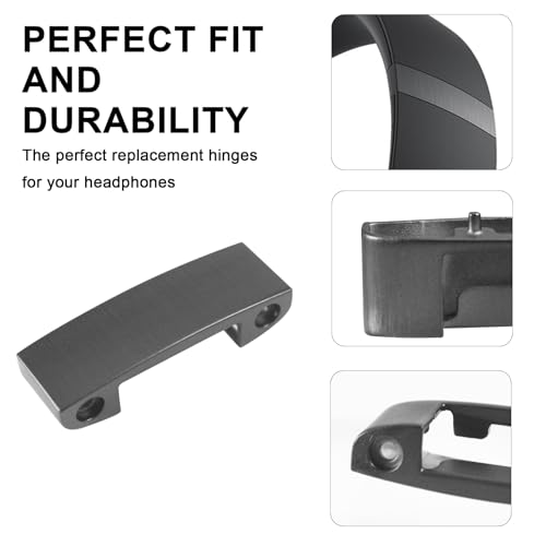 Studio Pro Replacement Headband & Hinge Replacement for Beats Studio Pro Headphone,Durable Repair Kit Replacement Parts Set(Black)