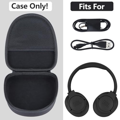 RIYADAone Case for JBL Tune 710BT 720BT 510BT 660NC 700BT 570BT Headphones - color: Black Case