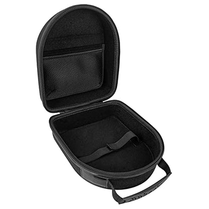 Geekria Shield Headphones Case Compatible with Audio-Technica ATH-R50x, ATH-AD1000X, ATH-A990Z, ATH-A900x, Replacement Extra Hard Shell Travel Carrying Bag with Cable Storage (Black)