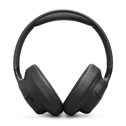 JBL Tune 780NC - Noise Cancelling Headphones - Black | Hi-Res JBL Pure Bass Sound plus Spatial Sound, Adaptive Noise Cancelling with Smart Ambient - color: Black