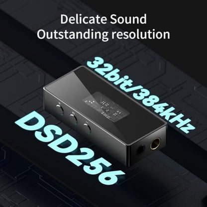 TRN Black Pearl Decoder Dual CS43131 Portable USB DAC/AMP - color: Black Pearl