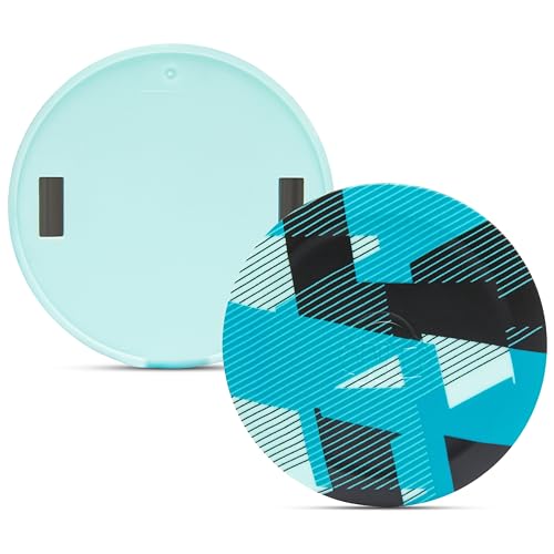 WC Side Plates for Arctis Nova Pro Wireless, Pro Wired & Nova Elite | Made by Wicked Cushions | Also fits Nova Pro Omni, 7, 7X & 7P | Cyan Prism - color: Cyan Prism