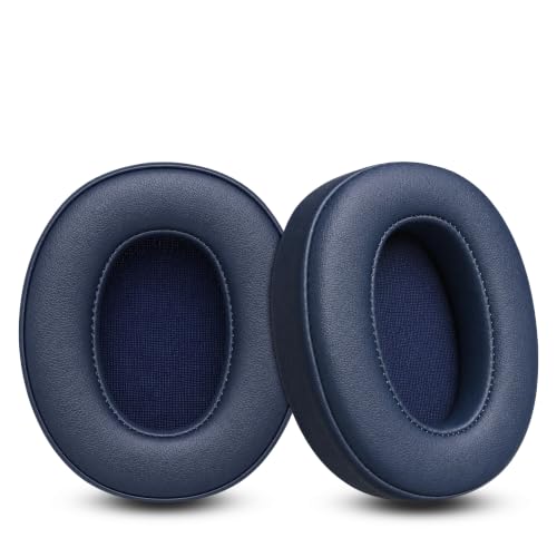 Replacement Ear Pads for Skullcandy Crusher Wireless ANC/Evo/540, Hesh3/ANC/Evo, Venue ANC Over-Ear Headphones, Protein Leather Cushions with Memory Foam, Dark Blue - color: Dark Blue
