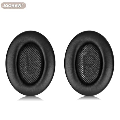 Headphones Replacement Ear Pads, Protein Leather earpad Cushions for Bose QuietComfort QC35 Headphones, Replacement Earpads, Softer Memory Foam - Black - color: Black