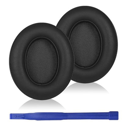 Studio3 Replacement Earpads Ear Pads Soft Protein Leather Cushion Cups Cover Compatible with Beats Studio 2 Studio 3 B0500 B0501 Wired Wireless Over-Ear Headphones (Black) | Soft Protein Leather & Memory Foam Earpad Replacement, Ear Cushions Fit Studio3 &