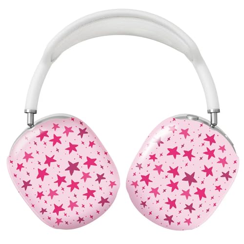 iBenzer Protective Case for AirPods Max Headphones, Ear Cups Cover for Apple AirPods Max (2024 USB-C / 2020 Lightning), Rosy Stardust, AP-MAX-87 - color: Rosy Stardust