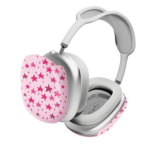 iBenzer Protective Case for AirPods Max Headphones, Ear Cups Cover for Apple AirPods Max (2024 USB-C / 2020 Lightning), Rosy Stardust, AP-MAX-87 - color: Rosy Stardust