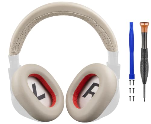 SOULWIT Replacement Kit for BackBeat Pro 2, Voyager 8200 - Beige - color: Beige