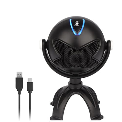 Chatting Microphone Headphone USB Port Streaming Mic Game Vocal Record Application Mic Used as Speaker Player Recorder