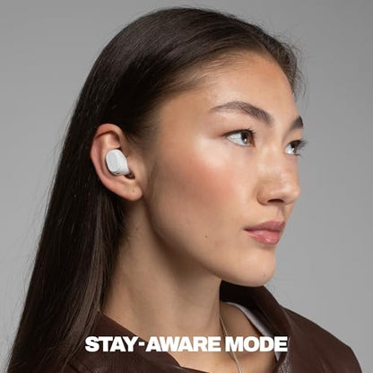 Skullcandy Dime 360 Wireless Earbuds with Clip-Anywhere Case - Bone | In-Ear Fit, Bluetooth, Noise Isolating, 28 Hours Battery, Microphone for iPhone Android, Easy Clip-On Design for Travel - color: Bone