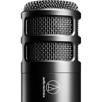 Audio-Technica AT2040 Hypercardioid Dynamic Podcast Microphone Bundle with 2 YR CPS Enhanced Protection Pack