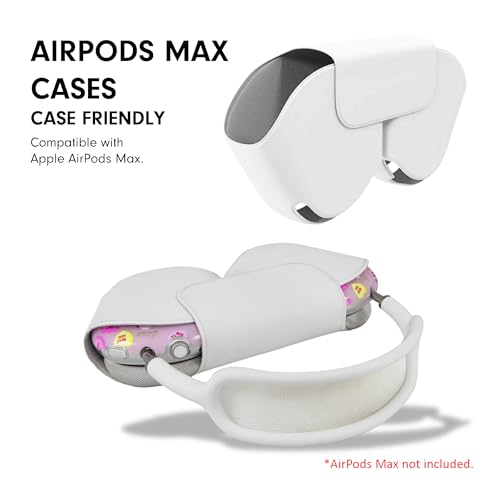 Sonix x Sanrio Protective Case for AirPods Max Headphones - Stylish TPU Hard Shell Ear Cup Covers | Hello Kitty and Friends x Sweethearts Candies - color: Sanrio x Sweethearts