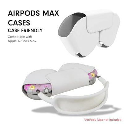 Sonix x Sanrio Protective Case for AirPods Max Headphones - Stylish TPU Hard Shell Ear Cup Covers | Hello Kitty and Friends x Sweethearts Candies - color: Sanrio x Sweethearts