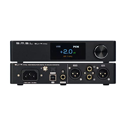 SMSL SU-9 PRO ES9039MPRO Decoder MQA&MQA-CD Bluetooth 5.0 High-Res Audio DAC XU316 768kHz/32Bit DSD512 with Remote Control