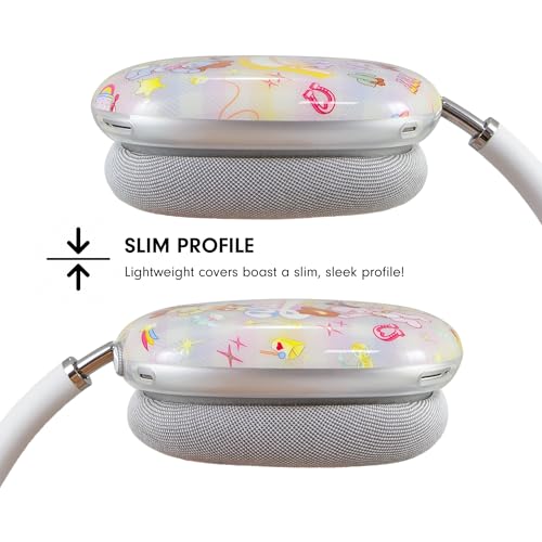 Sonix x Care Bears Protective Case for AirPods Max Headphones - Stylish TPU Hard Shell Ear Cup Covers | Cowbears - color: Cowbears