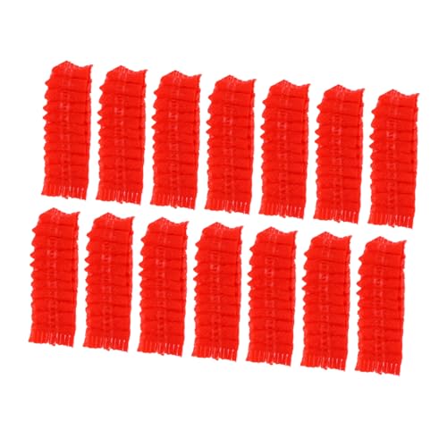 KESYOO Disposable Nonwoven Microphone Cover 100 Pairs Mic Protector for KTV Singing Compatible Handheld Microphones Sanitary and Easy to Use