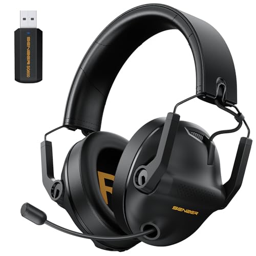 SG600 Wireless Gaming Headset with mic for PC, PS5, PS4, Mac, Xbox one