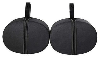 Rockville Pair RWBC69 Neoprene Covers for 6x9" Marine Wakeboard Tower Speakers, Water-Resistant, Durable Fabric, Snug Fit for Boating and Watersports | Water/Moisture Protection, Durable Stitching, Strong Zipper, Snug Fit, 7"-7.7" Height, Fits MAC69B/MAC6