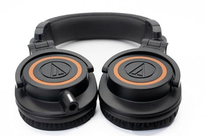 Audio-Technica ATH-M50x Professional Studio Monitor Headphones, Bronze Wrap