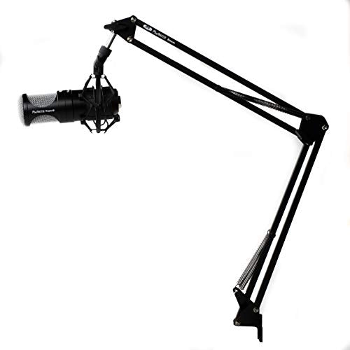 CAD PM1300 PodMaster™ SuperD usb Professional Broadcast / Podcasting Microphone with SuperD VOG Dynamic Capsule, supplied with Broadcast Boom Mic Stand, Black - style: PodMaster SuperD USB