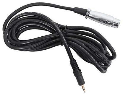 Rockville RCM01 Condenser Microphone Bundle with PSP5 Phantom Power Supply | 25mm Cardioid, XLR and 3.5mm Cables, PSP5 48V Phantom Power for 4 Mics, Shock Mount, Windscreen, Podcast Streaming, 2-Items