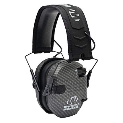 Walker's Razor Slim Electronic Muff - color: Carbon, size: One Size