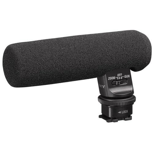 Sony ECMGZ1M.SYH Gun Zoom Microphone for MI Shoe - Black - style: Single