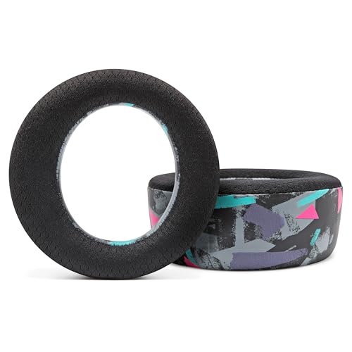 WC Freeze Pulse Elite - Cooling Gel Earpads for PS5 Pulse Elite | Made by Wicked Cushions | Thicker Cushion & Wider Opening | 90's Black - color: 90's Black