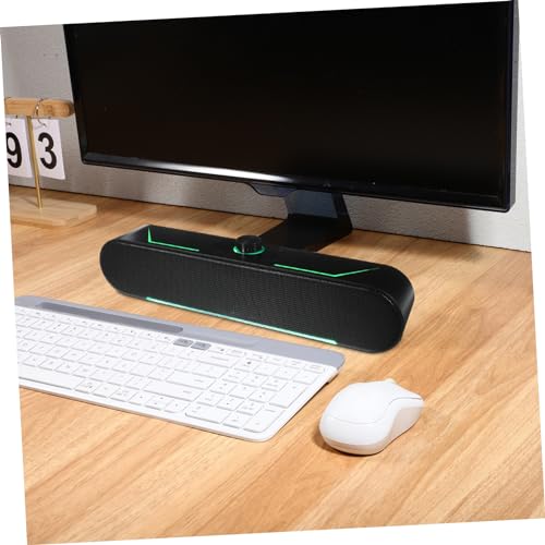Angoily Large for Desk 15° Angle Design Sound Easy Volume Control Universal Use for Music Movies Games