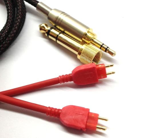 NewFantasia Audio Cable for Sennheiser HD650 HD580 HD660S HD6XX Headphone | Replacement Audio Upgrade Cable for HD650 HD600 HD580 HD660S HD660S2 HD58X HD6XX Headphone1.2meters/4feet