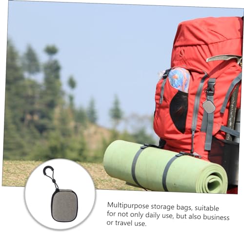 NUOBESTY 1Pc Durable Zipper Bag for Earphones Cables Multipurpose Storage Case with Lightweight Design for Organizing Headphones and Accessories Travel Friendly Pouch