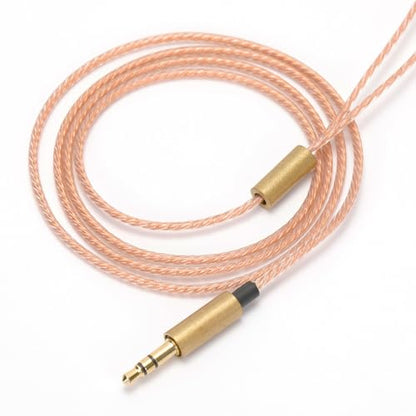 IEM Earphone Cable, OCC Copper 2-Pin 0.78mm, MMCX 3.5mm Plug, 1.25m (1, 0.78-3.5mm) - color: 0.78-3.5mm