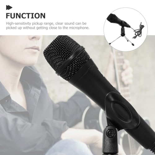 Vaguelly USB Condenser Microphone Wired Gaming Mic for Laptop Desktop Podcast Streaming with Mute Button and LED Indicator, Multipurpose Mic for Music, Meeting, and Live Recording